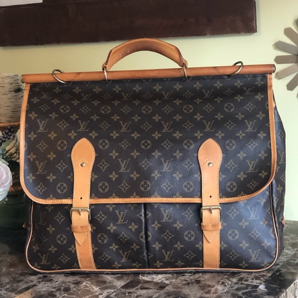 AUTH Louis Vuitton Sac Chasse AMAZING VINTAGE XLNT - Picture 3 of 8